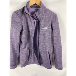 Port Authority Womans Purple Zip Up Active Jacket Size Medium